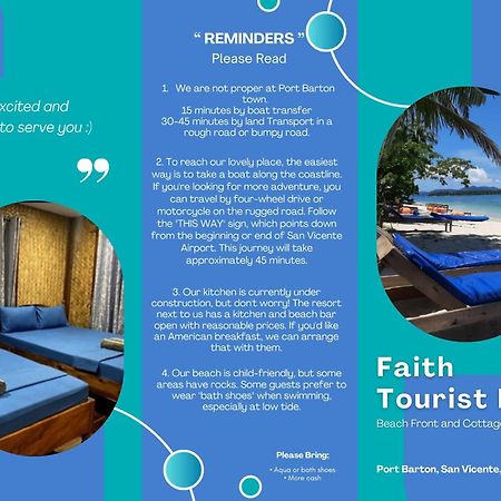 Faith Tourist Inn San Vicente  Extérieur photo
